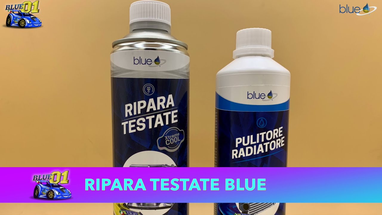 Ripara Testate Blue.  Scopriamo come funziona questo incredibile Additivo