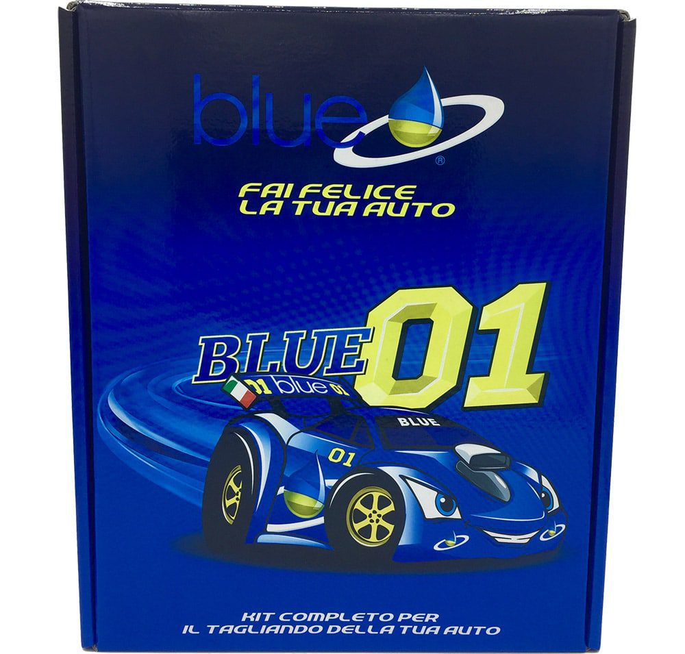 Kit Valigetta Tagliando Benzina con istruzioni passo-passo - Additivi Blue