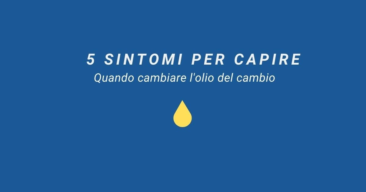 Macchina per cambio olio – cambio automatico