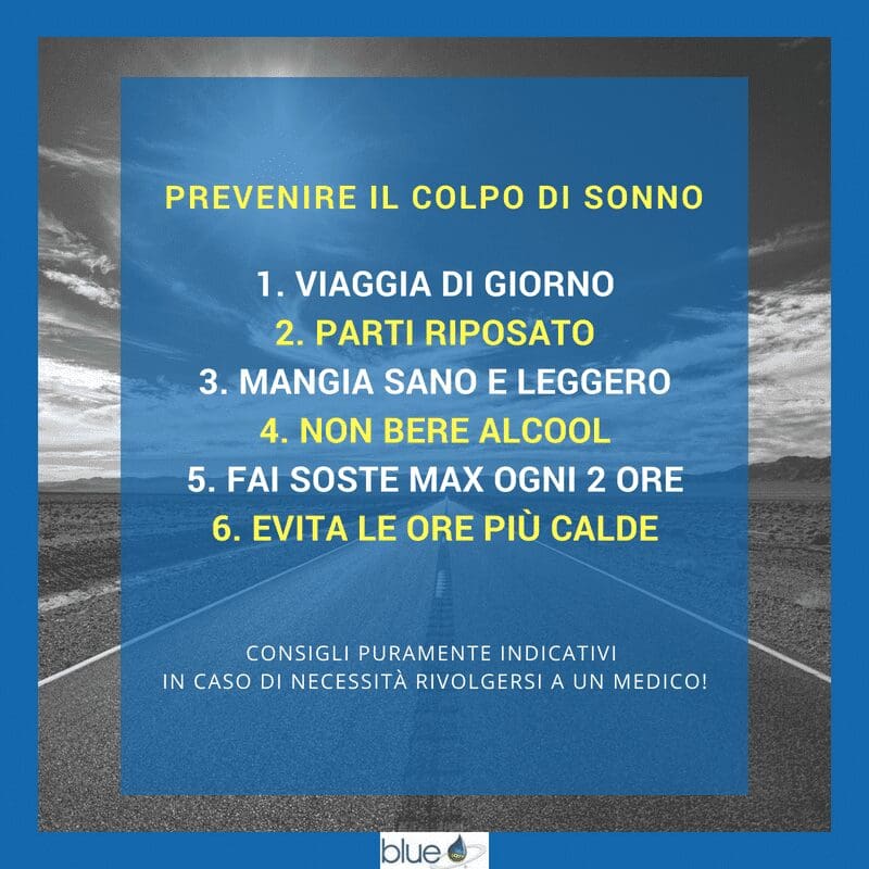 Rimedi contro il colpo di sonno