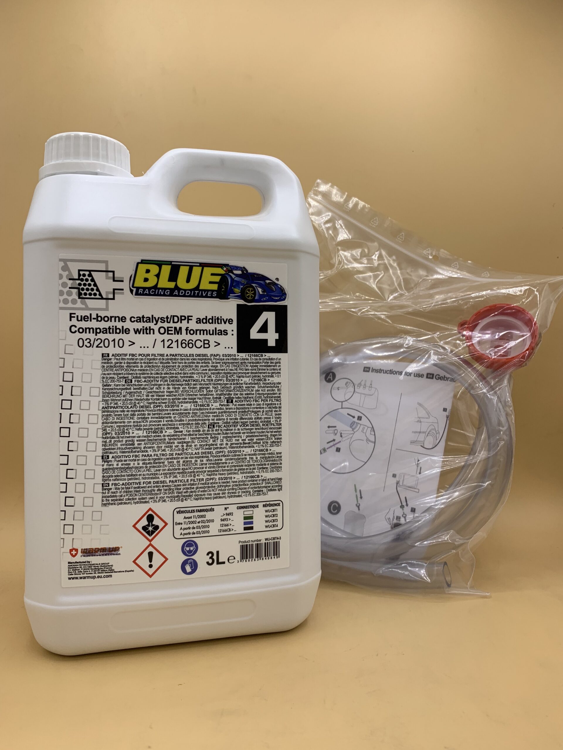 Cerina 4 Per FAP Filtro Antiparticolato Diesel 3 Litri - AdditiviBlue